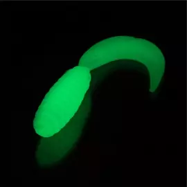 Твистер Helios Тiny Credo 1,55"/4 см Phosphorus 12шт. (HS-8-041) tr-213723