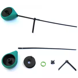 Удочка зим. STFS зеленая (STFS-G) Helios tr-105292