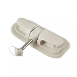 Уключина для лодки ПВХ с намоткой, белая WDLJS-02