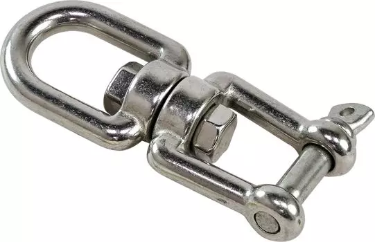 Вертлюг рым/скоба 8 мм, Marine Rocket MR310008