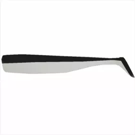 Виброхвост Helios Chebak 3,15"/8 см Black &amp; White 7шт. (HS-3-023) tr-131520