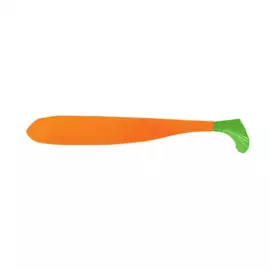 Виброхвост Helios Jumbo 4,95"/12.5 см Orange &amp; Greene 5шт. (HS-7-025) tr-185720