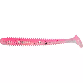 Виброхвост Helios Liny Catcher 2,35"/6 см Silver Sparkles &amp; Pink 12шт. (HS-5-035) tr-174251