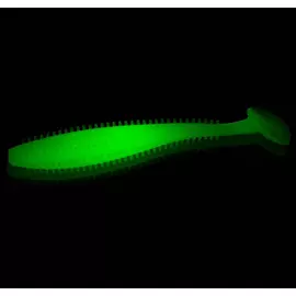 Виброхвост helios shaggy 3,35"/8,5 см phosphorus 5шт. (hs-16-041) tr-214090