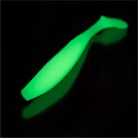 Виброхвост helios trofey 5.5"/14см phosphorus 4шт. (hs-25-041) tr-215570