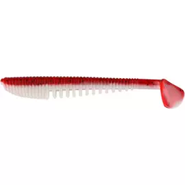 Виброхвост Helios Varuna 4,33"/11см Red &amp; White 7шт. (HS-35-003) tr-204761