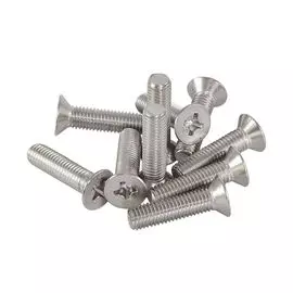 Винт с потайной головкой и крестообразным шлицем А4 DIN965 М10х40 упаковка 1/10 vint_M10kh40_A4_965_upak