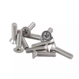 Винт с потайной головкой и крестообразным шлицем А4 DIN965 М5х20 упаковка 1/10 vint_M5kh20_A4_965_upak