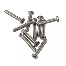 Винт с потайной головкой и крестообразным шлицем А4 DIN965 М6х40 упаковка 1/10 vint_M6kh40_A4_965_upak