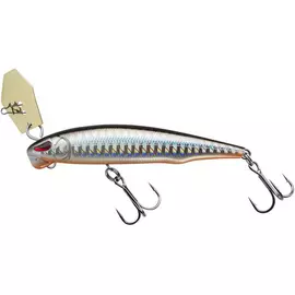 Воблер "Sprut" Rufu Shine 70S (Sinking/70mm/9g/0,5-1m/SBK) tr-232456