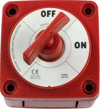 Выключатель массы "OFF-ON" (1 АКБ) 300 А, Marine Rocket 4620136022965