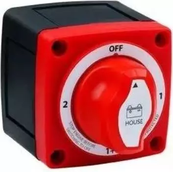 Выключатель массы с AFD "OFF-1-BOTH-2" (2 АКБ), 300 А BF447A