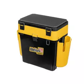 Ящик рыболовный Helios Thermo с термоконтейнером (19л/8,5л) черно-желтый (T-FB-T-19-8-BY) 4660062108715