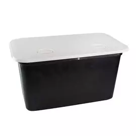 Ящик врезной с крышкой, белый, 357х606х320 мм SP2455