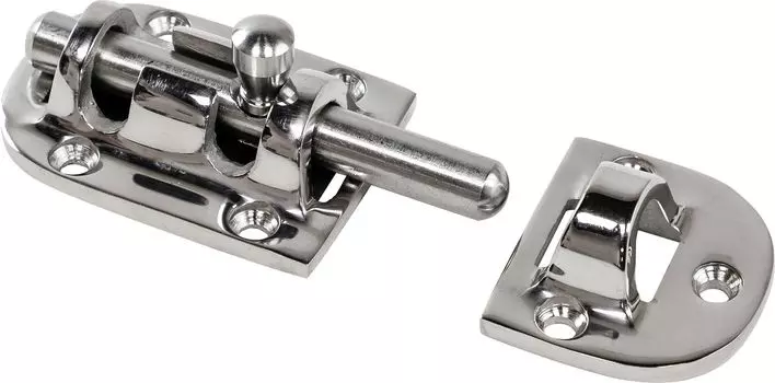 Задвижка дверная 90х39 мм, нержавеющая, Marine Rocket S.M1209-90х39_MR