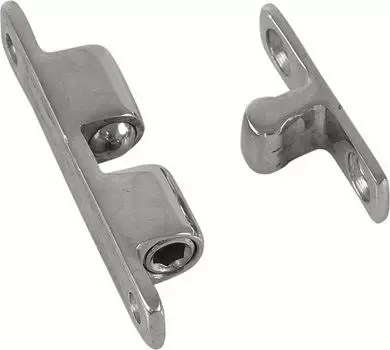 Защелка дверная нержавеющая 43х8мм, Marine Rocket S.M2108_MR