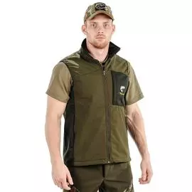 Жилет Аquatic ЖО-06X softshell, логотип охота ЖО-06Х 46-48