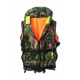 Жилет спасательный двусторонний универсальный COMFORT HUNTER (Охотник) 80-120 кг HUNTER80-120