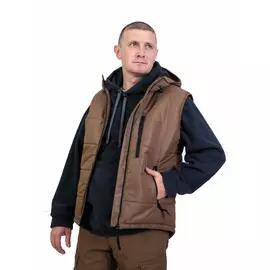 Жилет утепленный Кошачий глаз 44-46/164-170 цвет 233 кэмэл 727-002 tr-202175