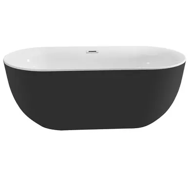 Акриловая ванна Акватек Афина AQ-144778Bl 170х78х60 черная