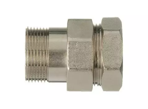 Американка никель 1.1/2" В-Н прямая