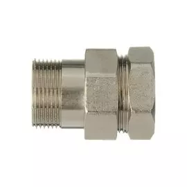 Американка никель 1.1/2" В-Н прямая
