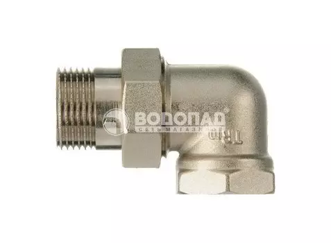 Американка никель 1" В-Н угловая