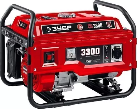 Бензиновый генератор Зубр СБ-3300 3300 Вт