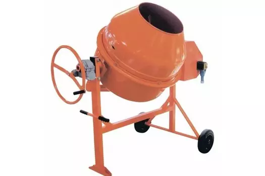 Бетоносмеситель СБР-260В-01, 95457, 260 л, 0,75 кВт, 220 В, редуктор