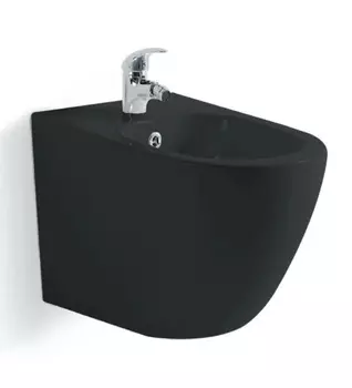 Биде подвесное Акватек Европа AQ1016-MB черный матовый
