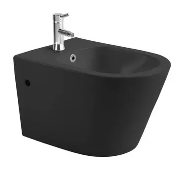 Биде подвесное Акватек Вега AQ1057-MB черный матовый