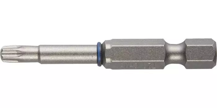 Биты Зубр ЭКСПЕРТ 26015-10-50-2 торсионные кованые, обточенные, хромомолибденовая сталь, тип хвостовика E 1/4, T10, 50мм, 2шт