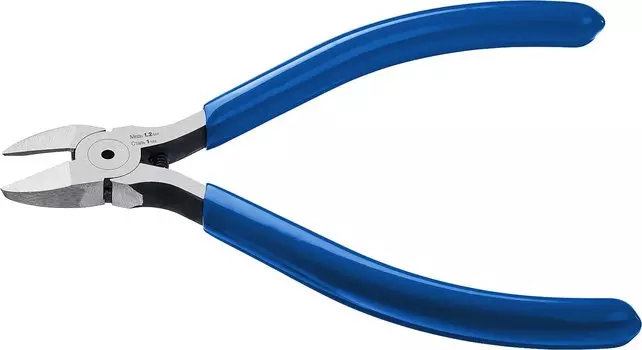 Бокорезы Зубр "Бульдог Мини" 22175-6-12_z01, хромоникелевая сталь, обливные рукоятки, рез заподлицо, 130мм