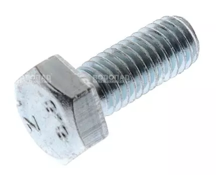 Болт DIN933 с шестигранной головкой оцинк. М8х20 (50 шт) конт.