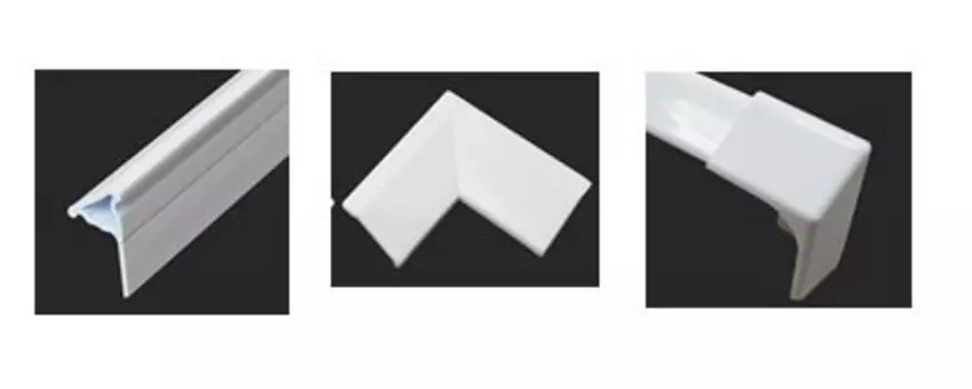 Бордюр для ванны Классик-14, белый