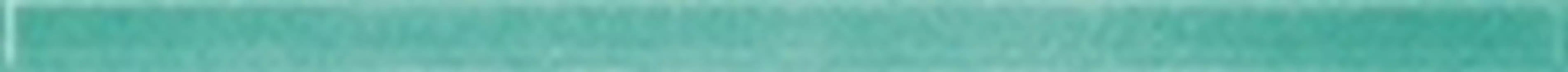 Бордюр стеклянный Керамин Фреш 2, 40х2 см, бирюзовый (шт)