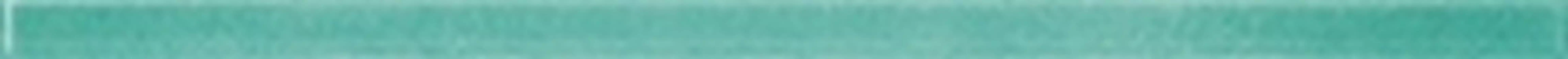 Бордюр стеклянный Керамин Фреш 2, 50х2 см, бирюзовый (шт)