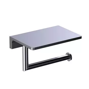 Бумагодержатель с полкой для телефона TIMO