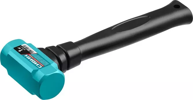 Цельностальная кувалда Сибин 20132-1 1 кг 240 мм