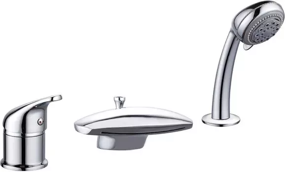 Смеситель на борт ванны AQUANET