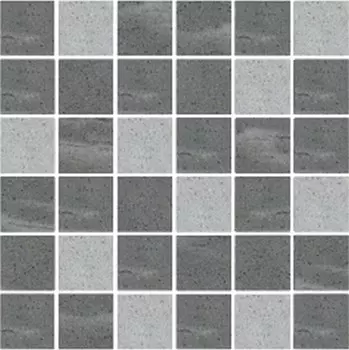 Декор напольный Керамин Мемфис 1, 30х30 см, микс серый (шт)