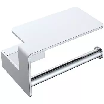 Держатель для туалетной бумаги с полкой BOHEME