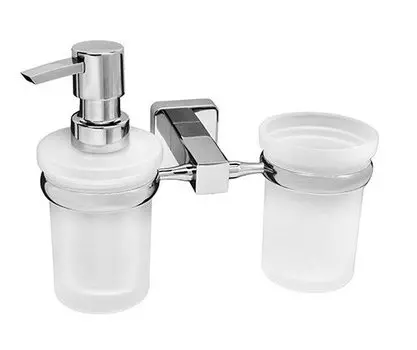 Держатель дозатора и стакана WasserKRAFT