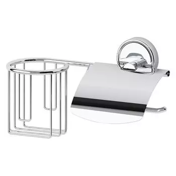 Держатель освежителя и туалетной бумаги с крышкой FBS