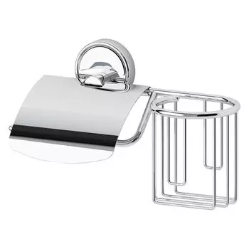 Держатель туалетной бумаги с крышкой и освежителем FBS