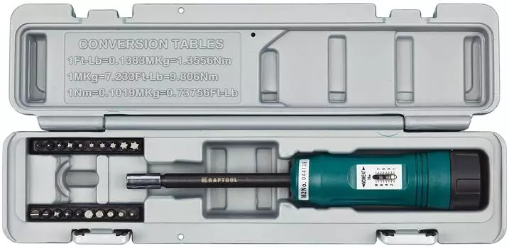 Динамометрическая отвертка KRAFTOOL