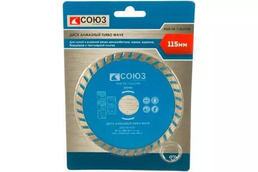 Диск алмазный Союз