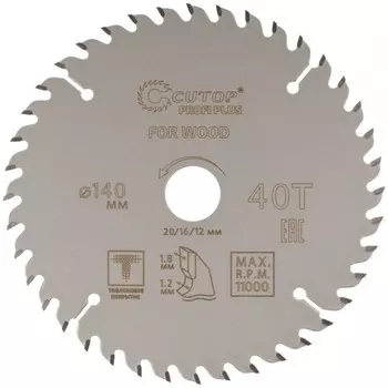 Диск пильный CUTOP