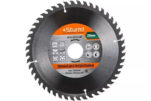 Диск пильный Sturm!