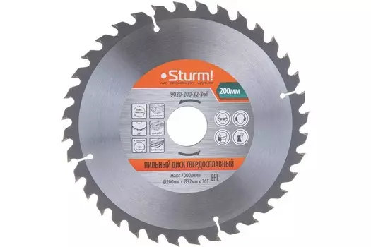 Диск пильный Sturm!